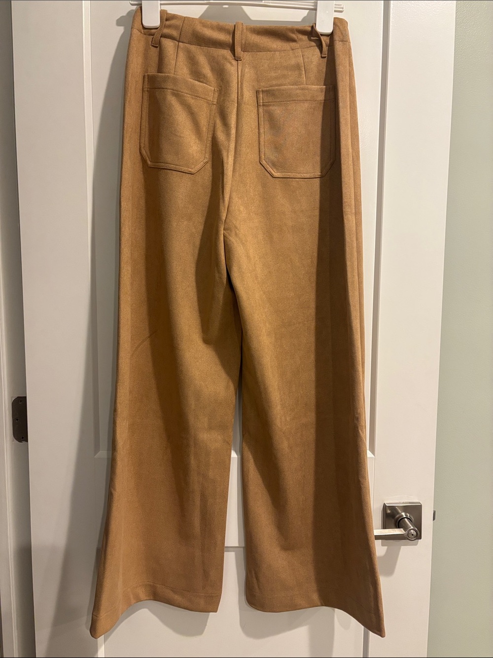 Lovelo Women’s Suede-Like Wide Leg Pants Medium - Picture 6 of 8